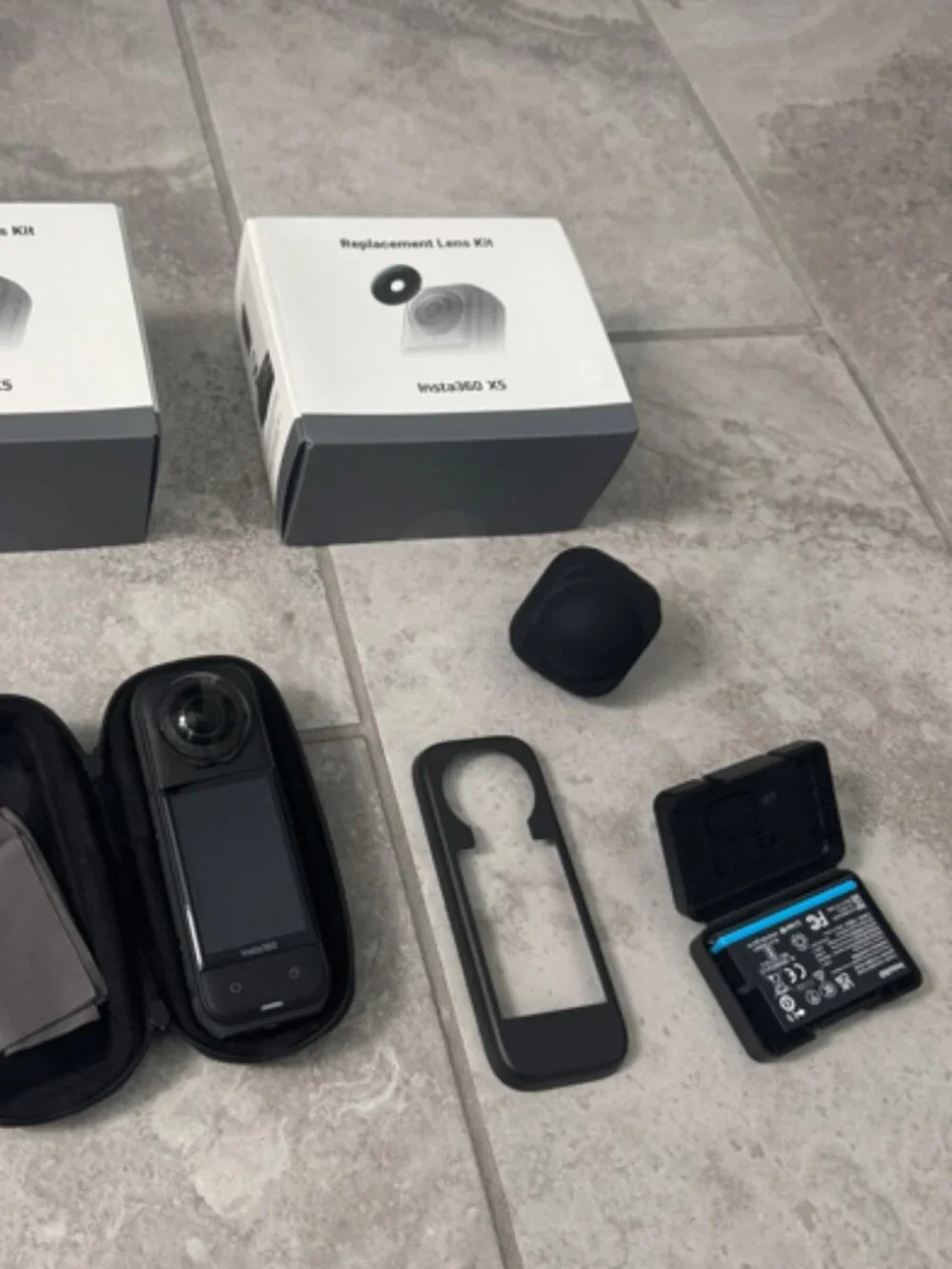 Insta360 X5 Camera + Accessories